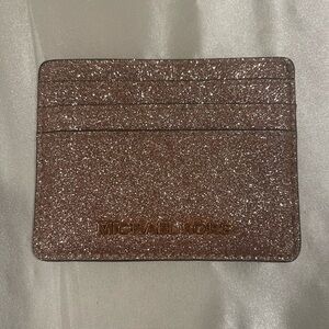 Michael Kors Rose Gold Card Holder